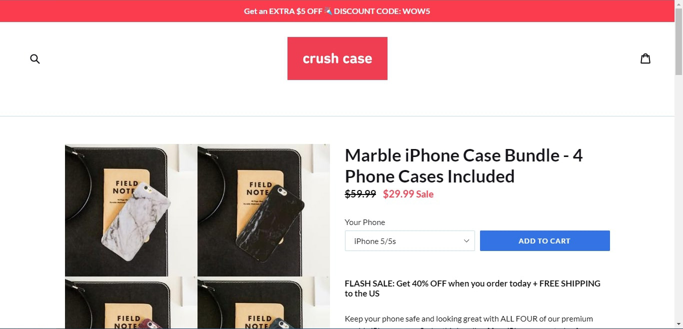 crush case homepage