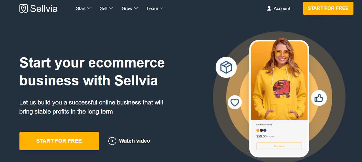 Sellvia ecommerce ecosystem